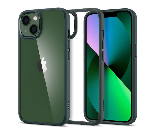 Spigen Ultra Hybrid do Iphone 13 Midnight Green - 1346697 - zdjęcie